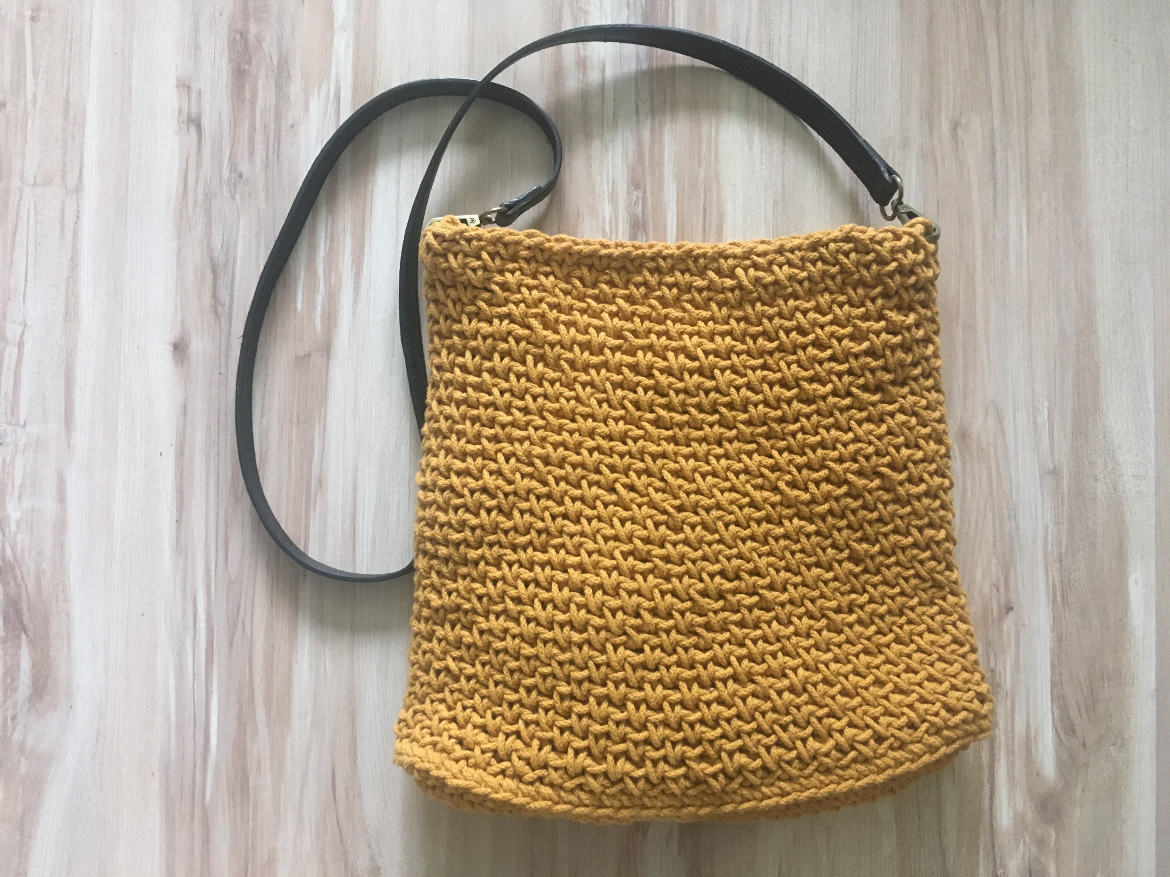 crochet handbag